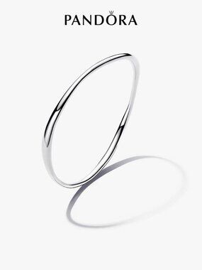 Pandora Organically Shaped Bangle